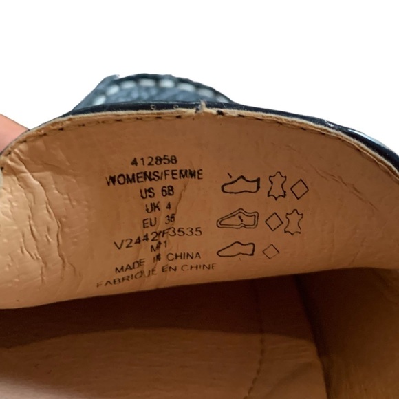 Land’s End Leather Driving Loafer Mules - Picture 4 of 9